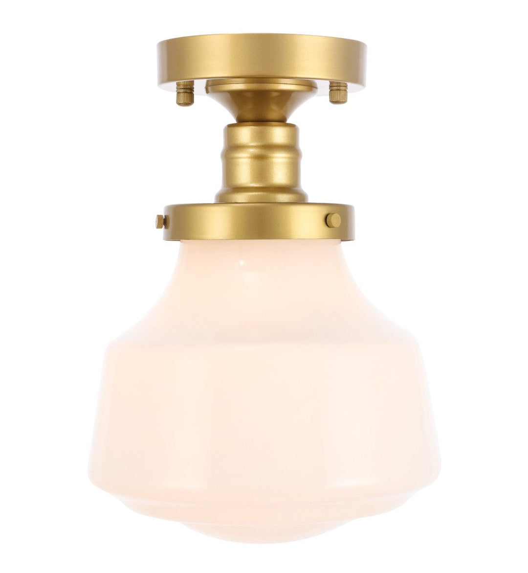 Elegant Lighting One Light Flush Mount