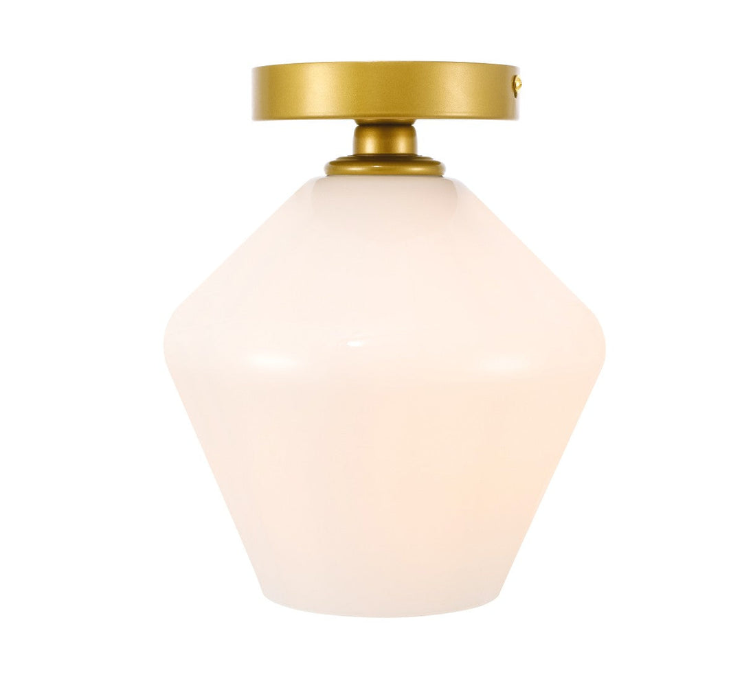 Elegant Lighting One Light Flush Mount