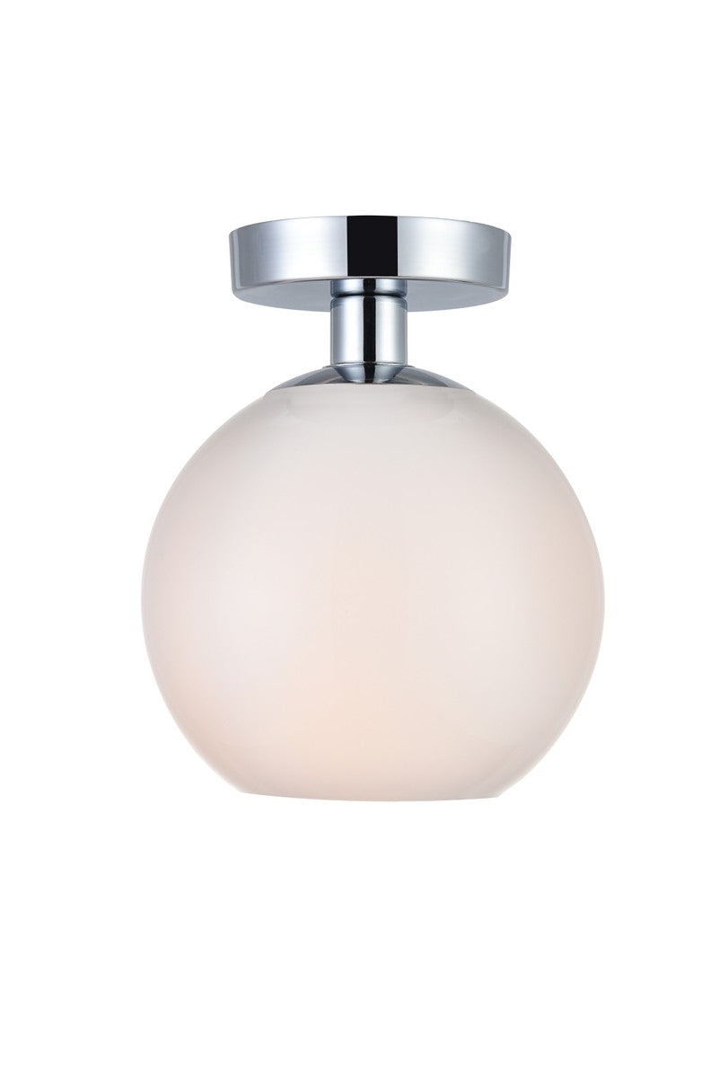 Elegant Lighting One Light Flush Mount
