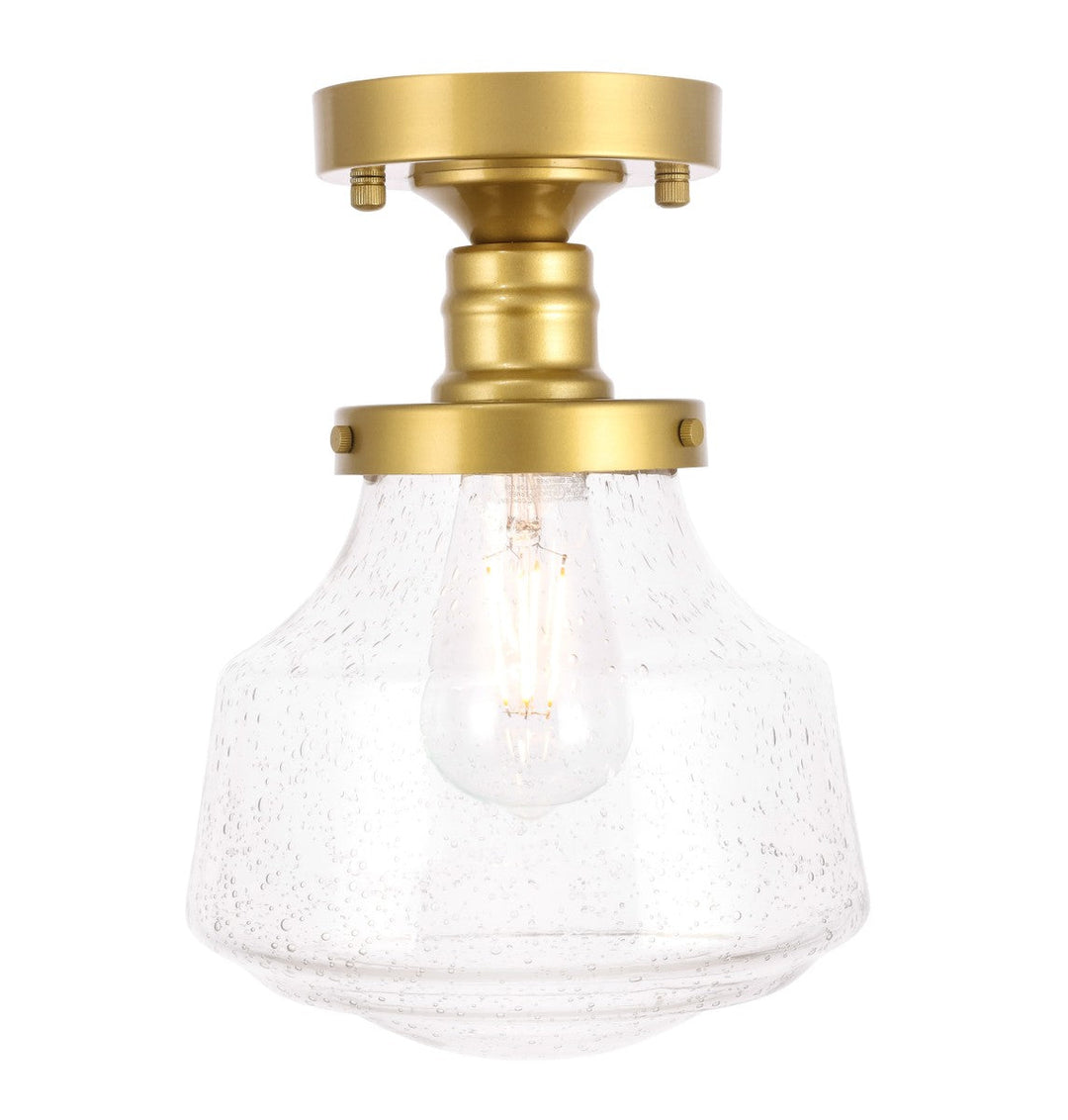 Elegant Lighting One Light Flush Mount