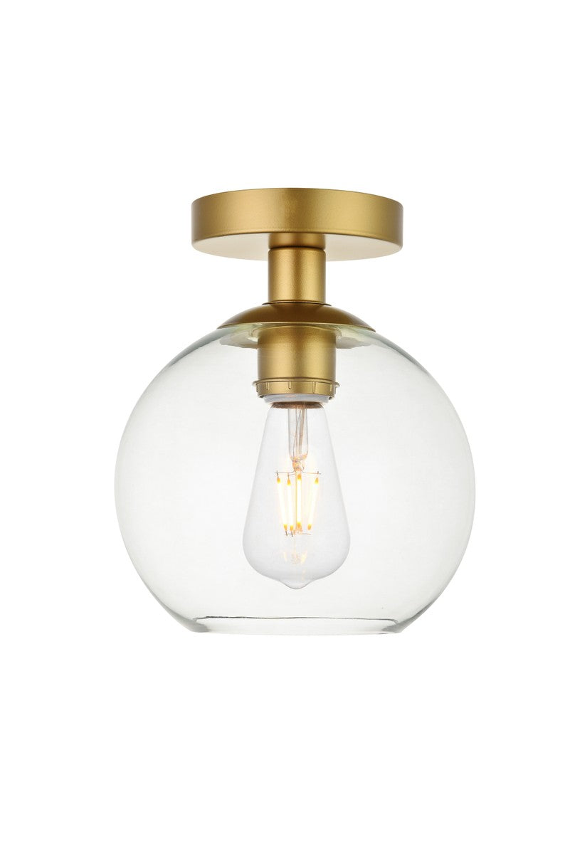 Elegant Lighting One Light Flush Mount