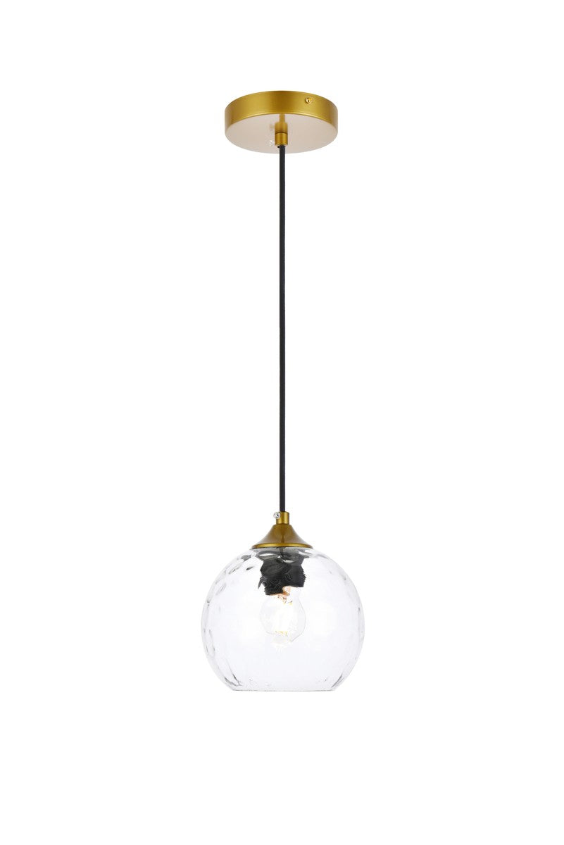 Elegant Lighting One Light Pendant