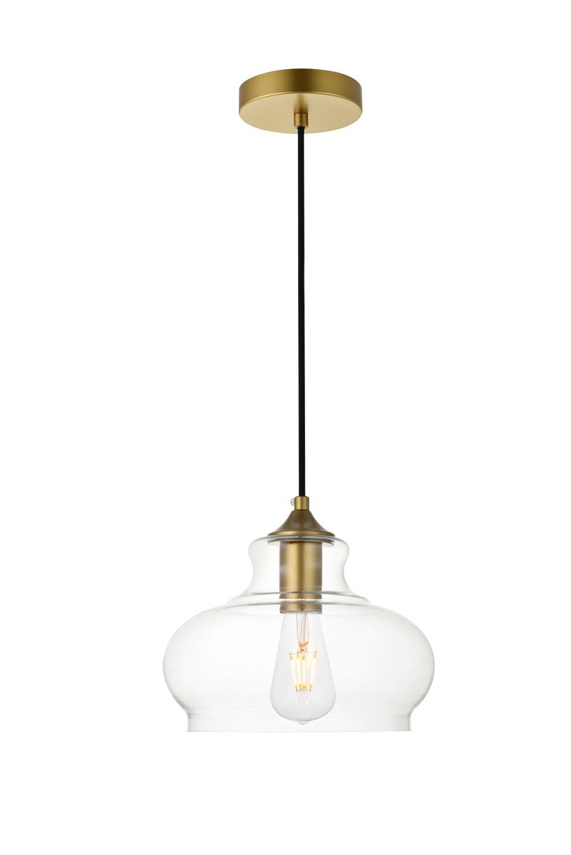 Elegant Lighting One Light Pendant