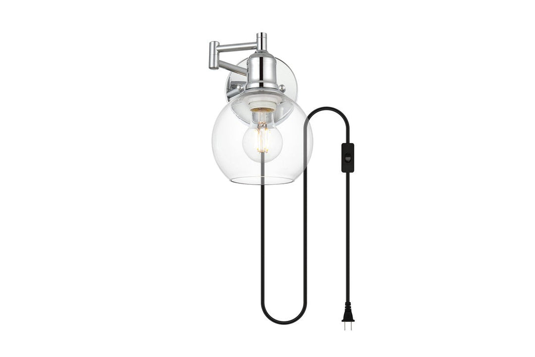 Elegant Lighting One Light Wall Sconce