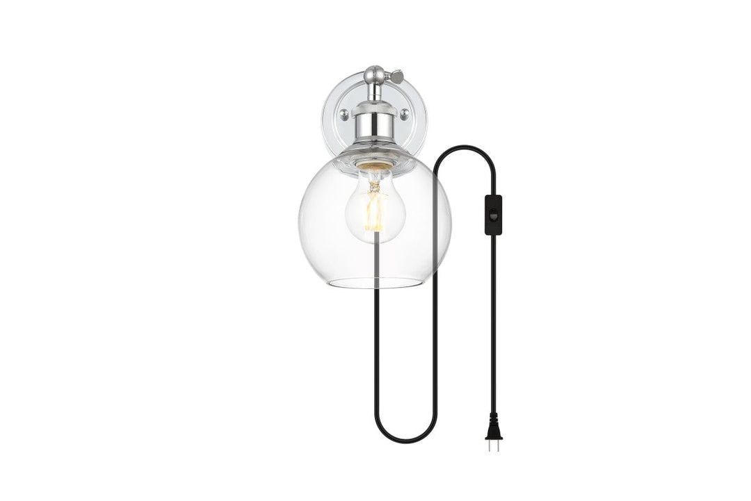Elegant Lighting One Light Wall Sconce