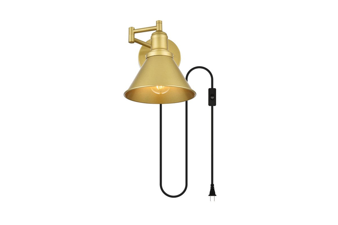 Elegant Lighting One Light Wall Sconce