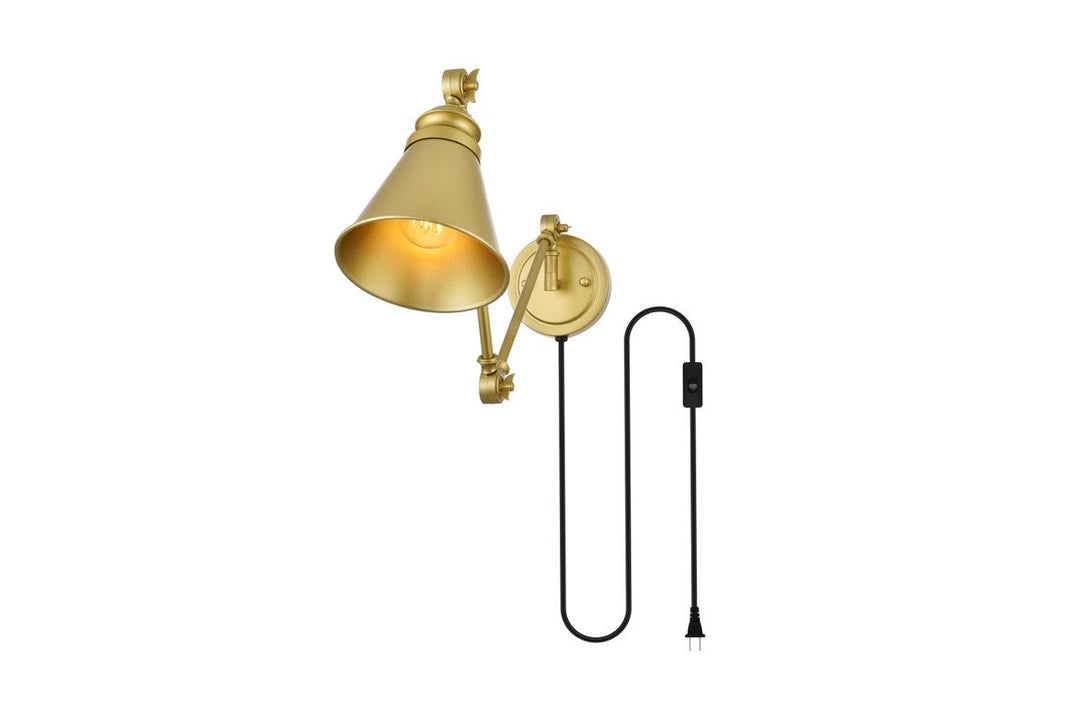 Elegant Lighting One Light Wall Sconce