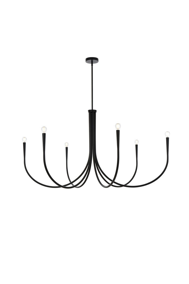 Elegant Lighting Six Light Chandelier