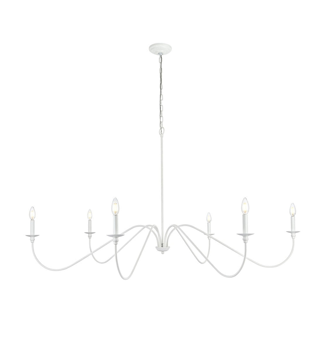 Elegant Lighting Six Light Chandelier