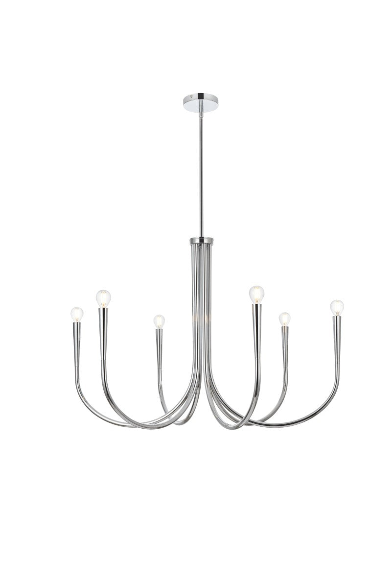 Elegant Lighting Six Light Chandelier