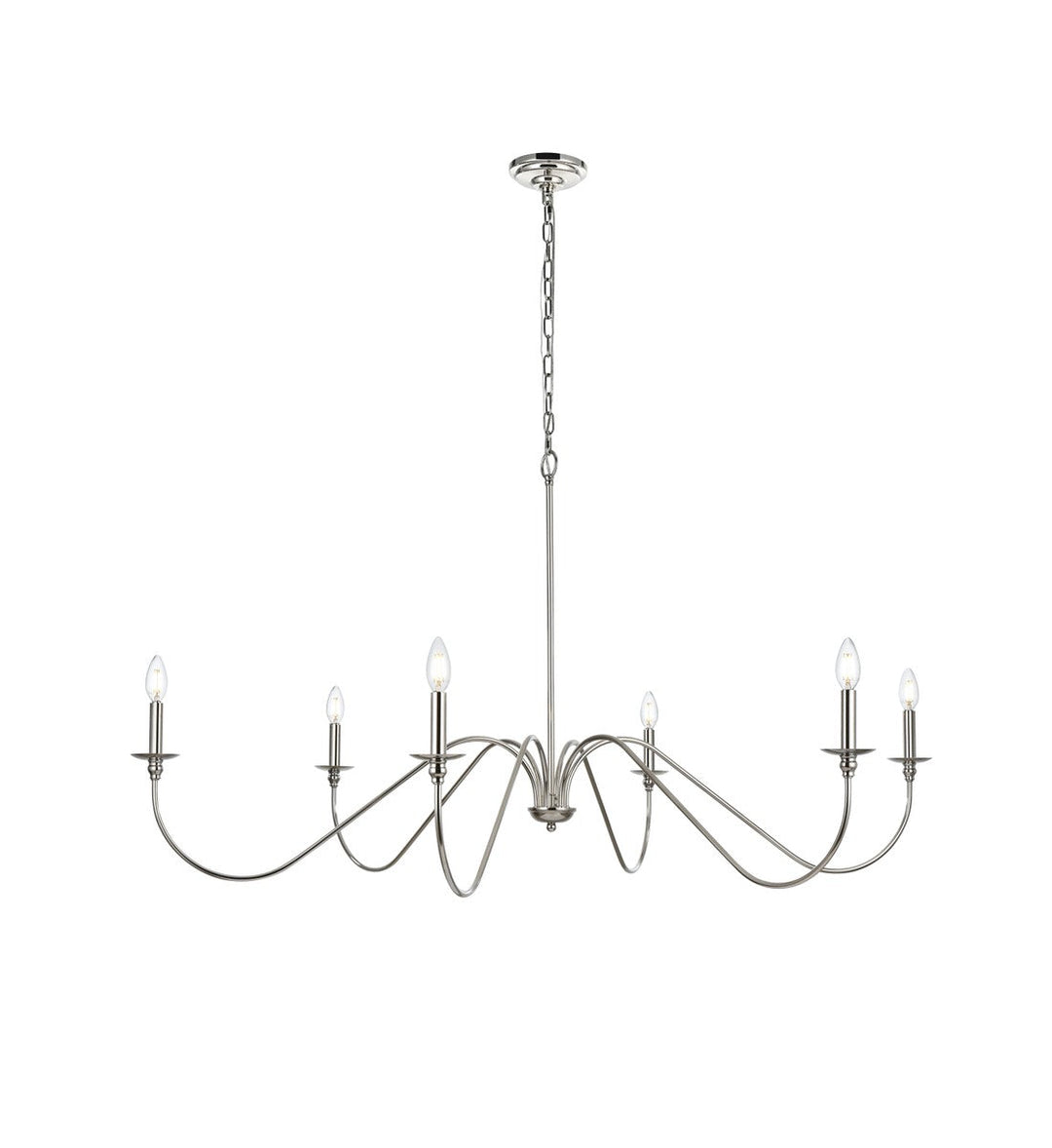 Elegant Lighting Six Light Chandelier