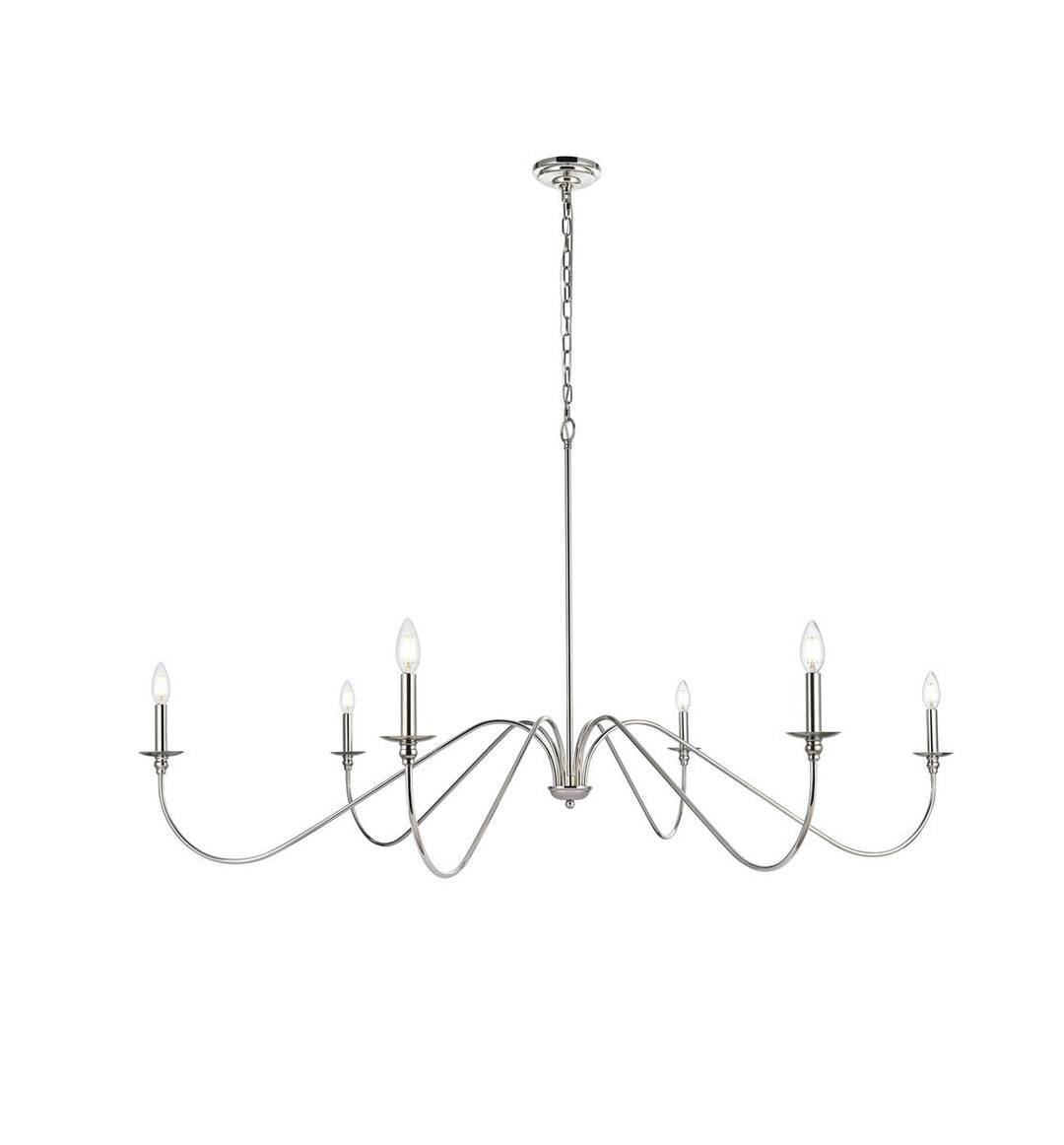 Elegant Lighting Six Light Chandelier