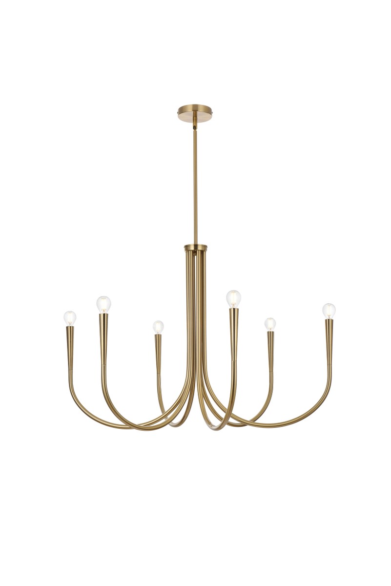 Elegant Lighting Six Light Chandelier