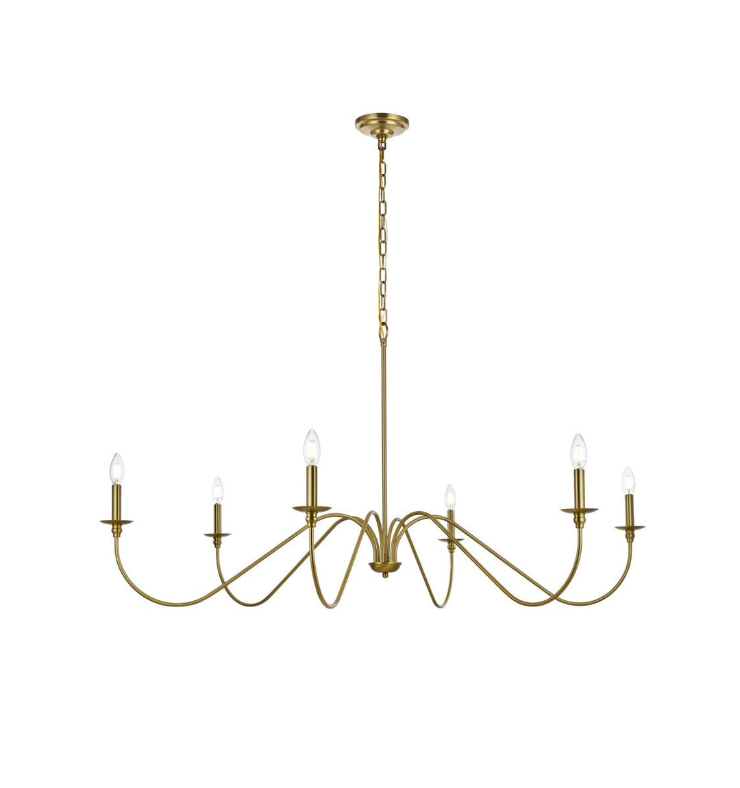 Elegant Lighting Six Light Chandelier
