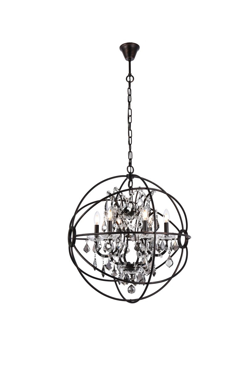 Elegant Lighting Six Light Chandelier