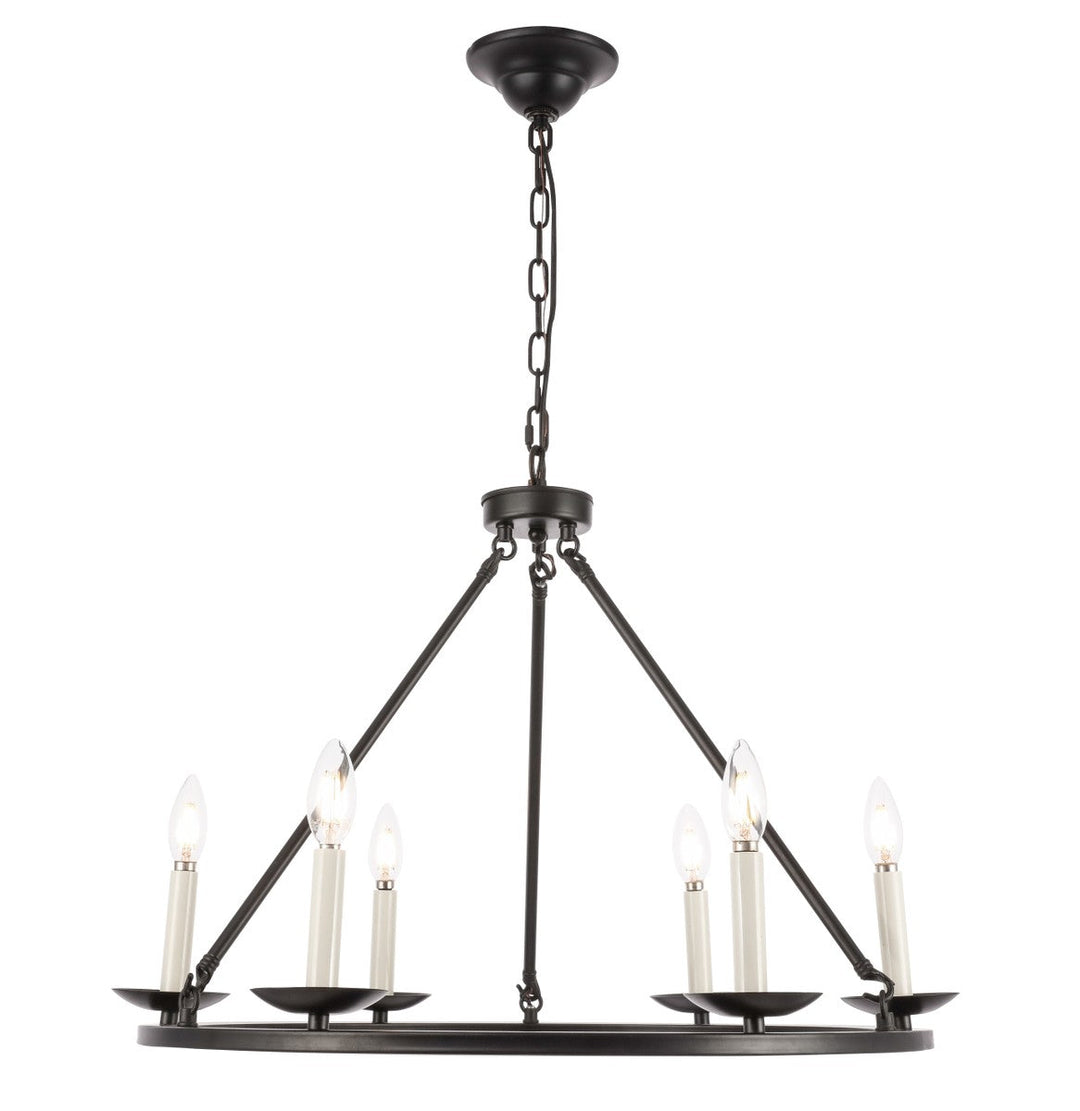Elegant Lighting Six Light Chandelier