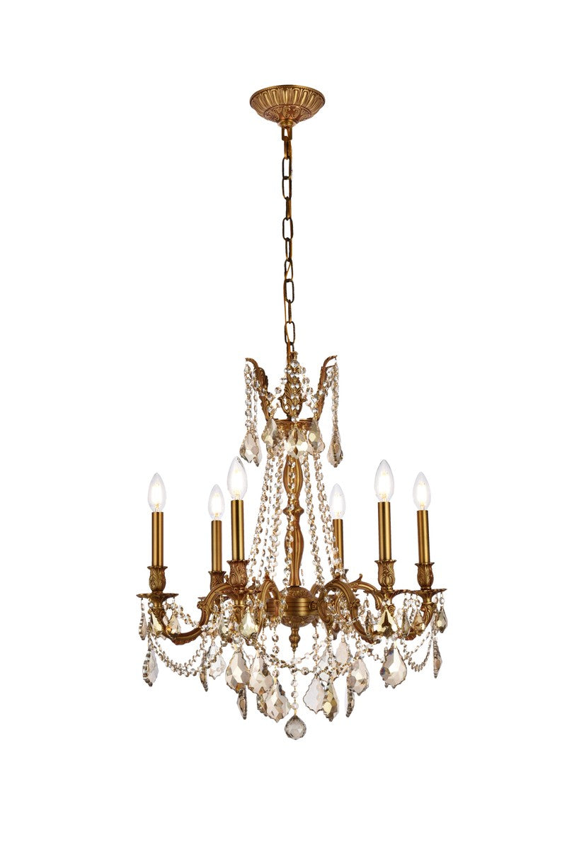 Elegant Lighting Six Light Chandelier