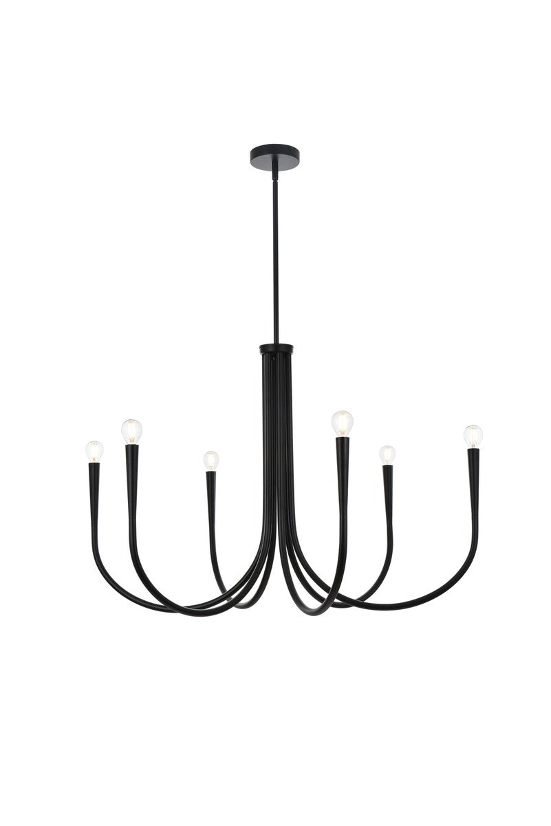 Elegant Lighting Six Light Chandelier