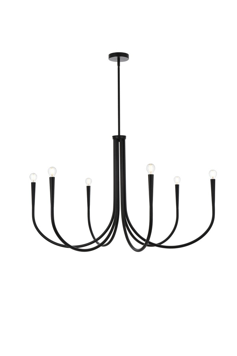 Elegant Lighting Six Light Chandelier