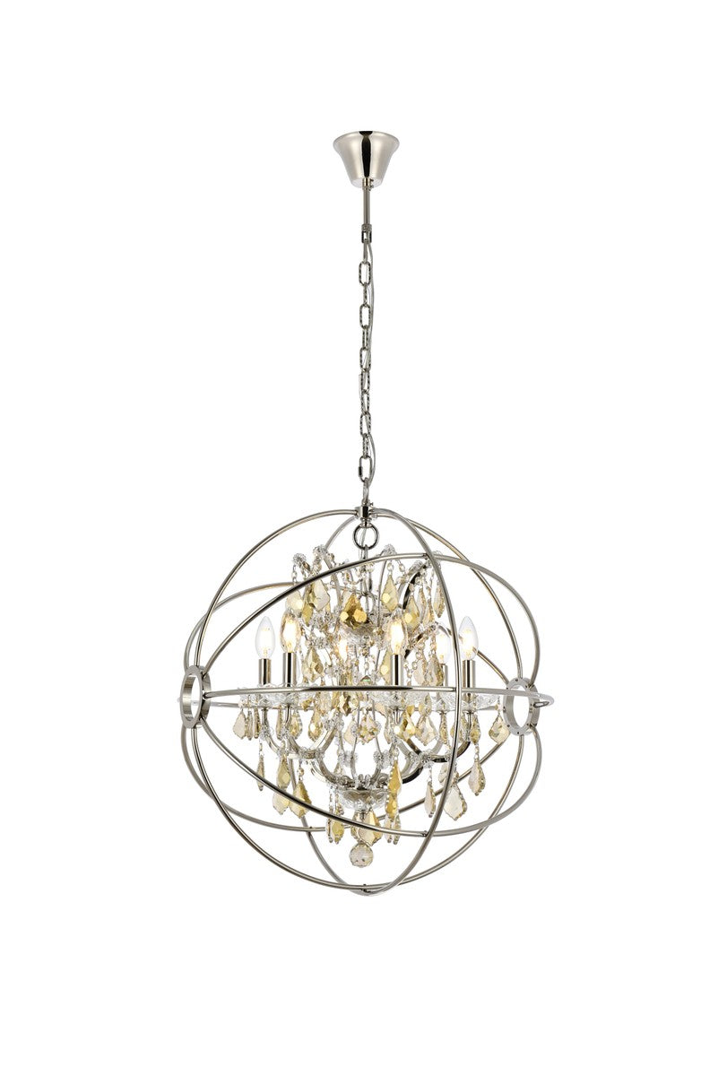 Elegant Lighting Six Light Chandelier