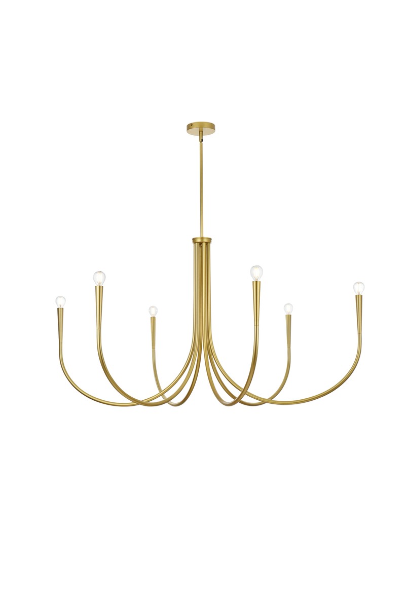 Elegant Lighting Six Light Chandelier