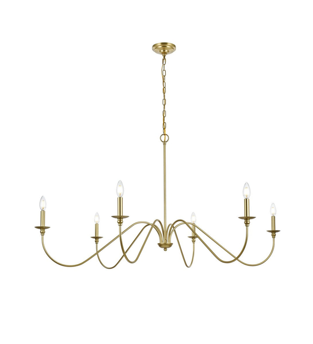 Elegant Lighting Six Light Chandelier