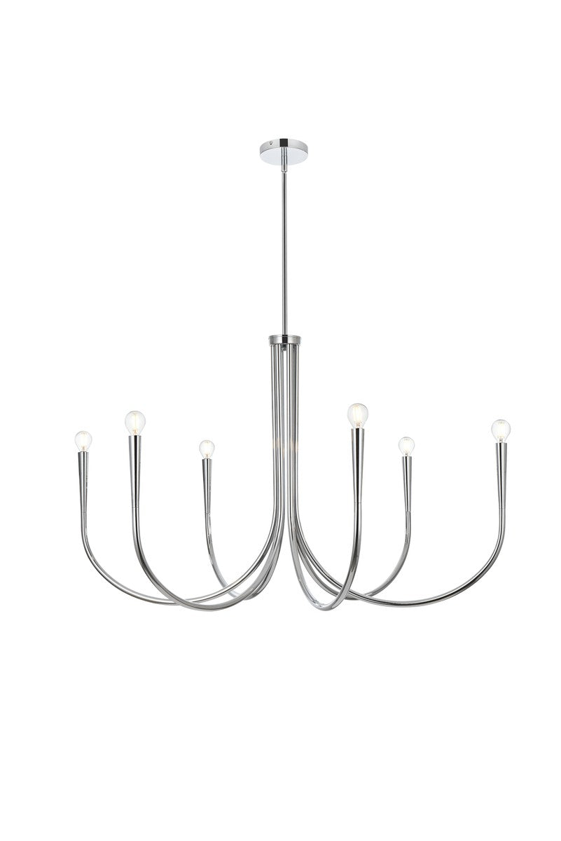 Elegant Lighting Six Light Chandelier