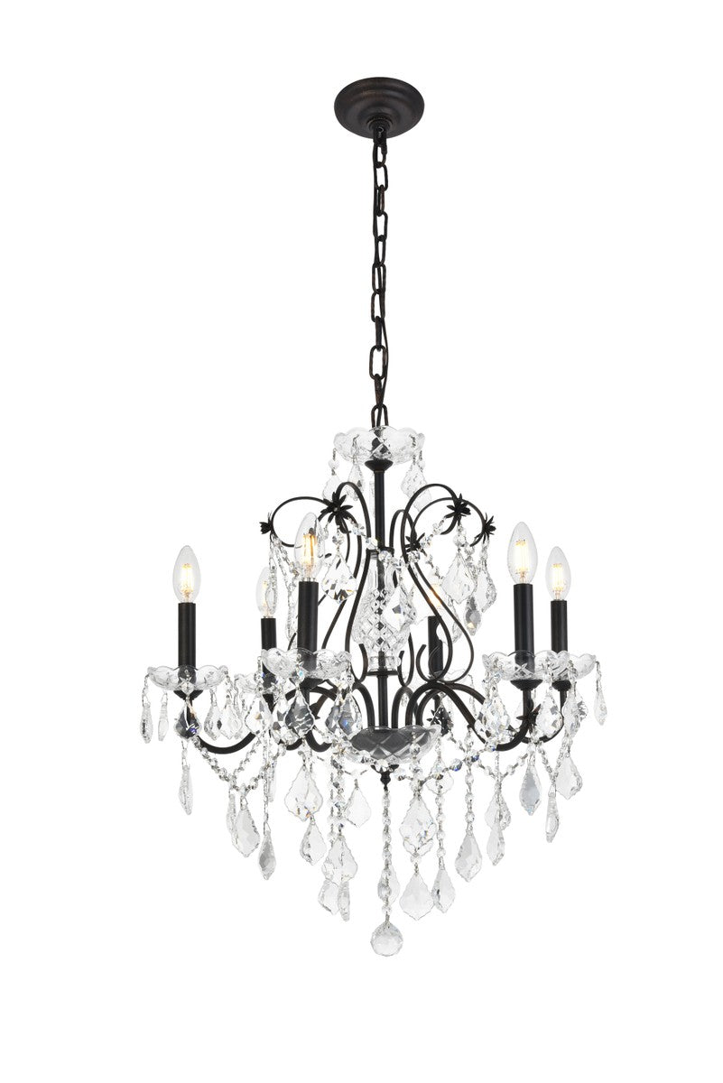 Elegant Lighting Six Light Chandelier