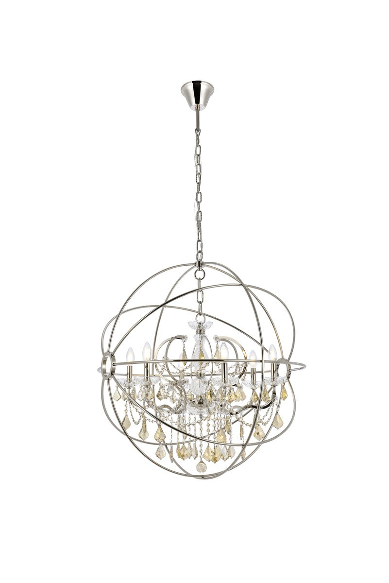 Elegant Lighting Six Light Chandelier