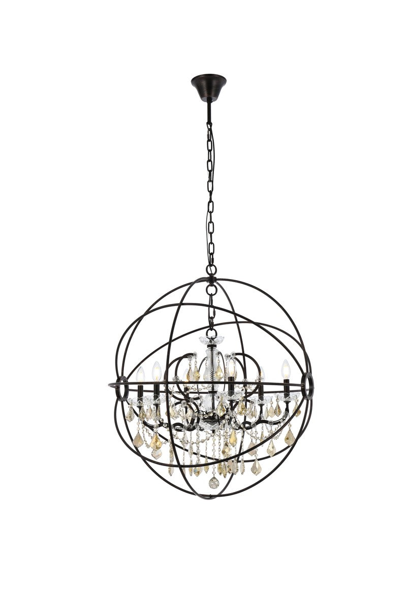 Elegant Lighting Six Light Chandelier