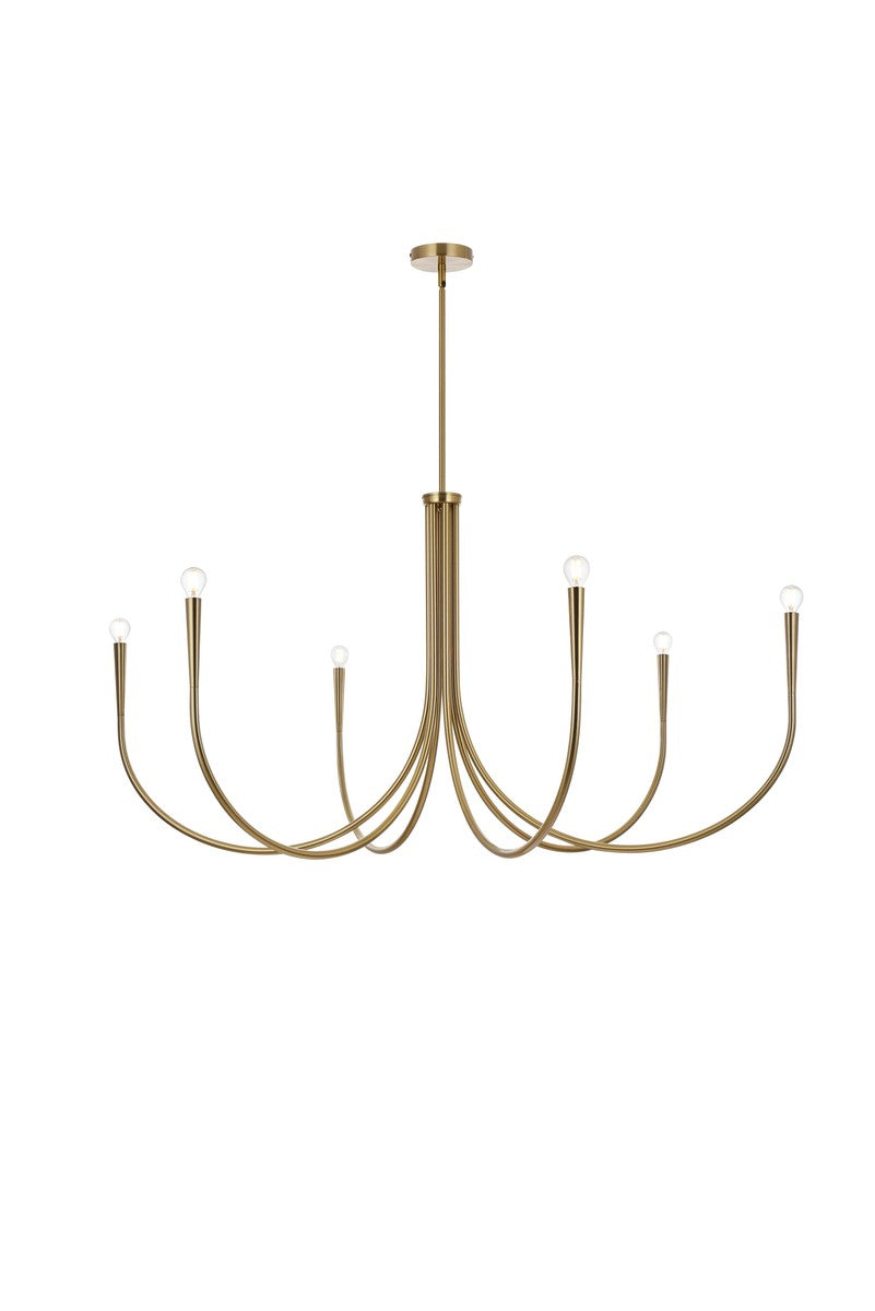 Elegant Lighting Six Light Chandelier