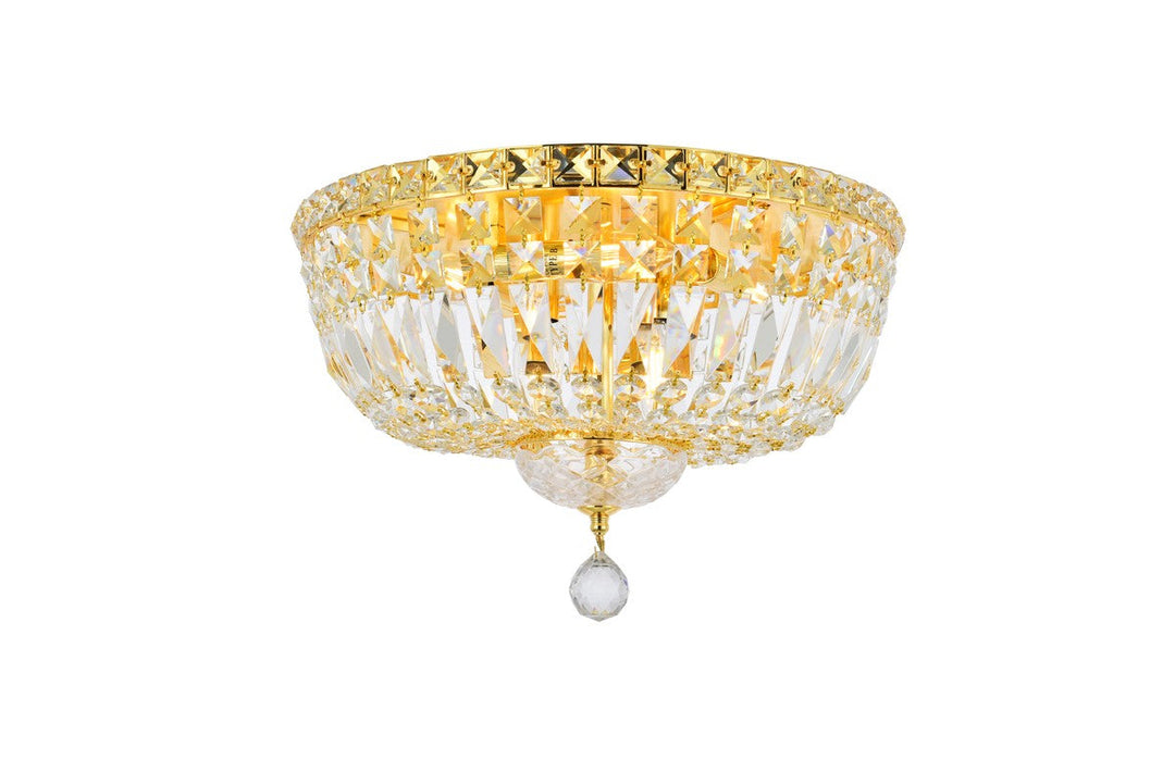 Elegant Lighting Six Light Flush Mount