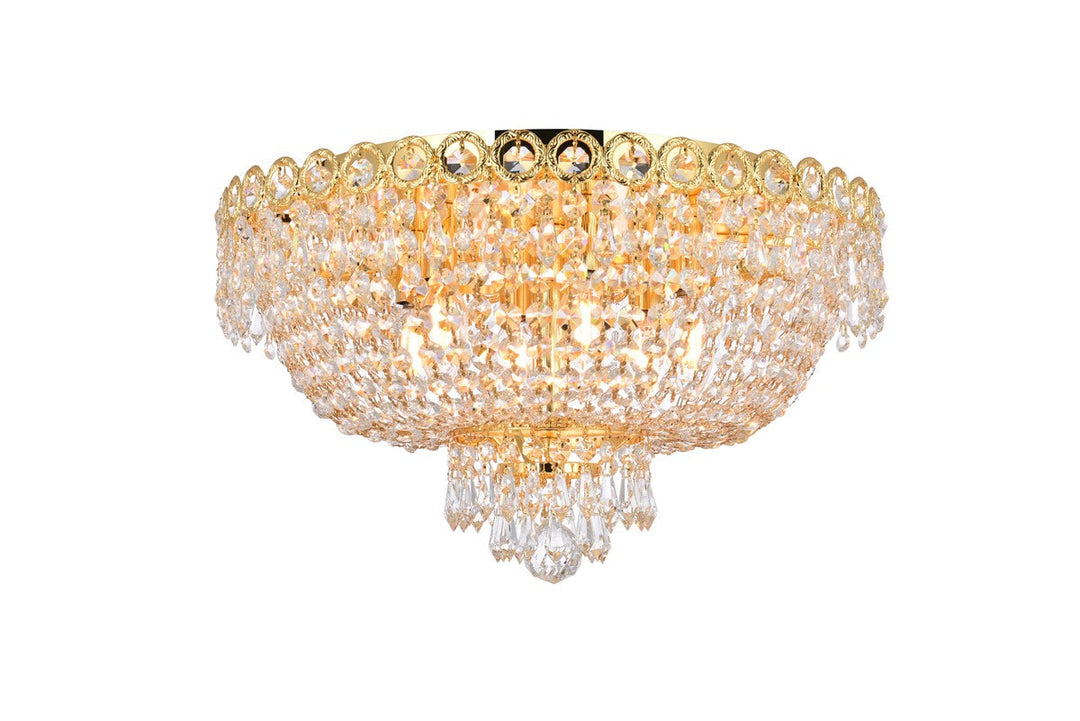 Elegant Lighting Six Light Flush Mount