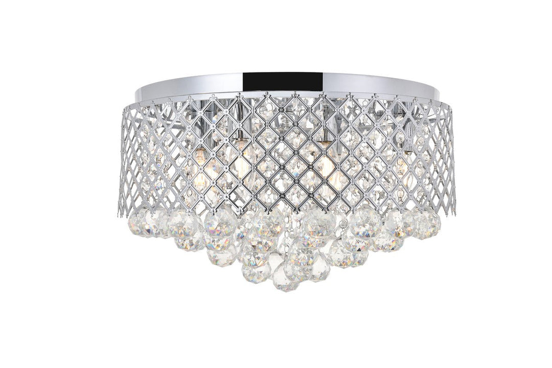 Elegant Lighting Six Light Flush Mount