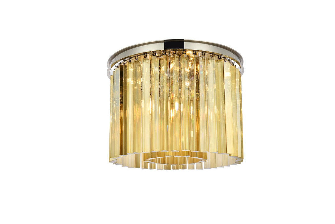 Elegant Lighting Six Light Flush Mount