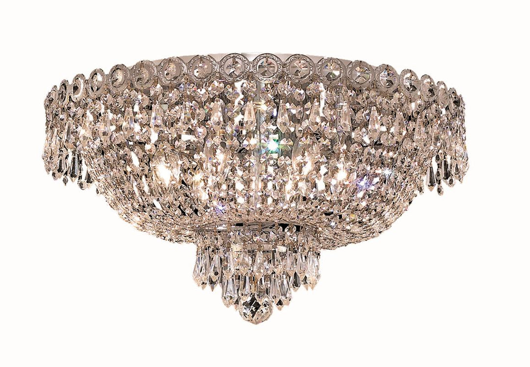 Elegant Lighting Six Light Flush Mount