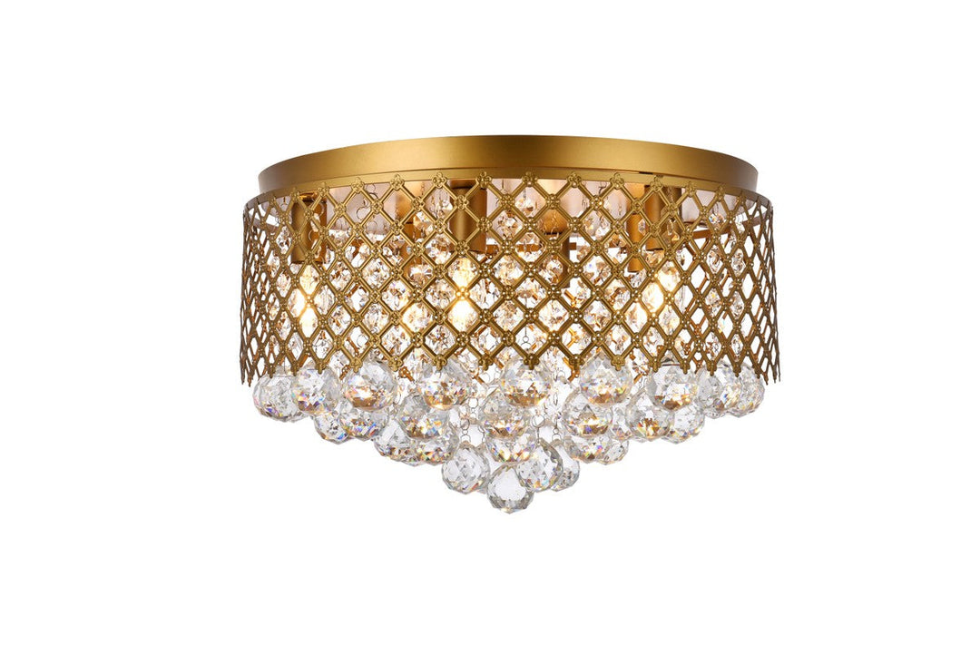 Elegant Lighting Six Light Flush Mount