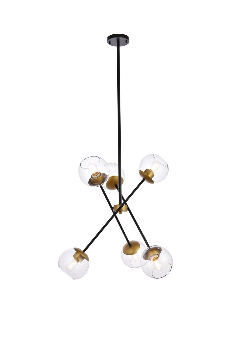 Elegant Lighting Six Light Pendant