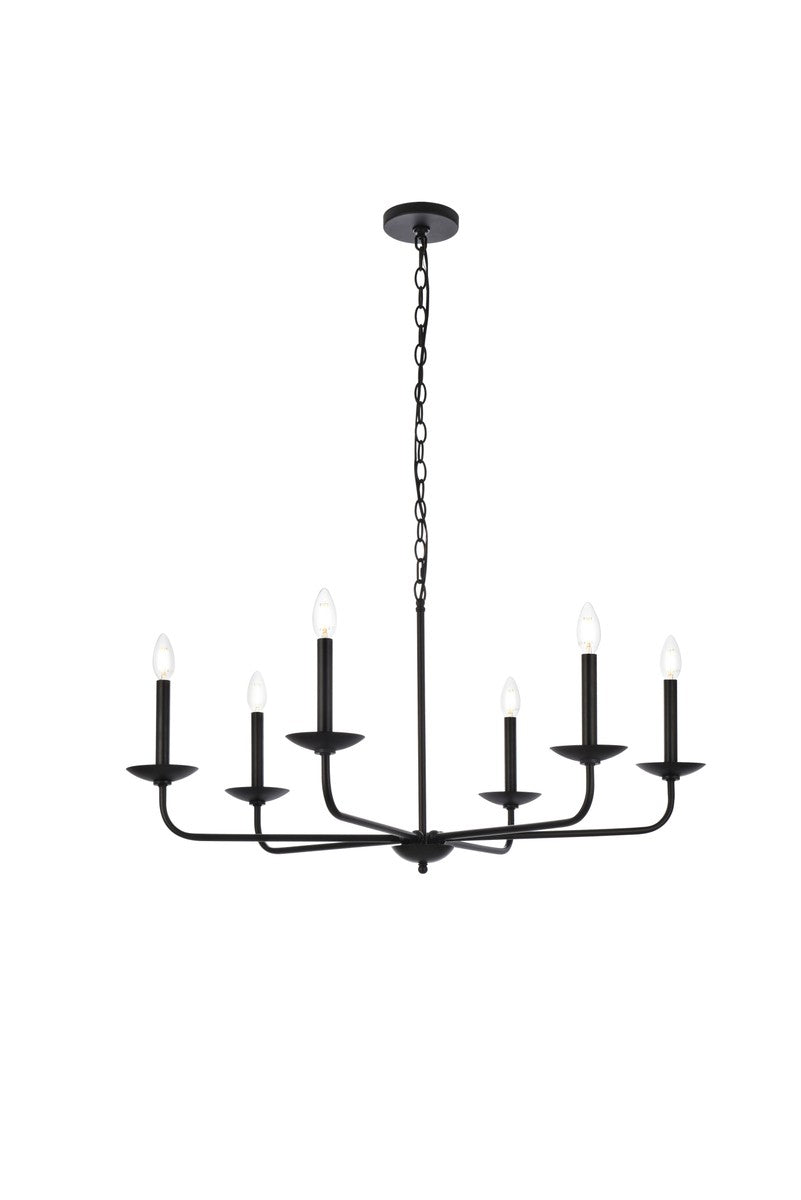 Elegant Lighting Six Light Pendant