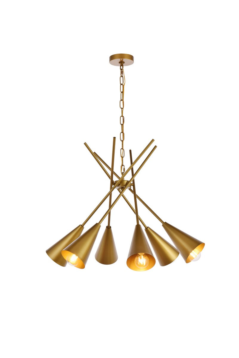 Elegant Lighting Six Light Pendant