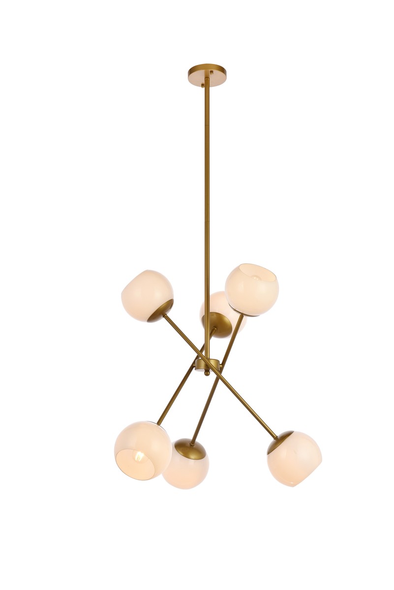 Elegant Lighting Six Light Pendant