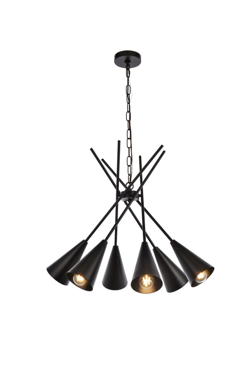 Elegant Lighting Six Light Pendant