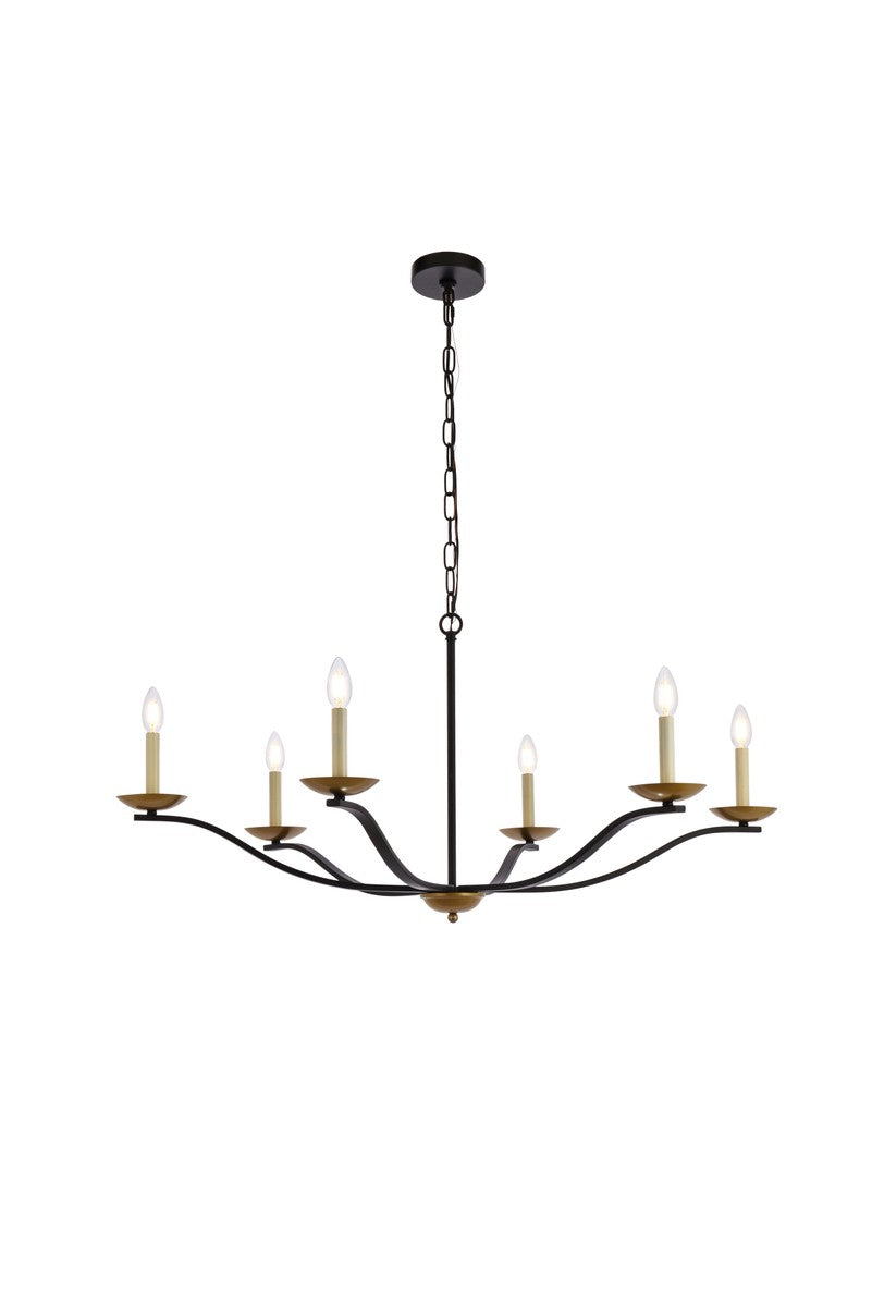 Elegant Lighting Six Light Pendant