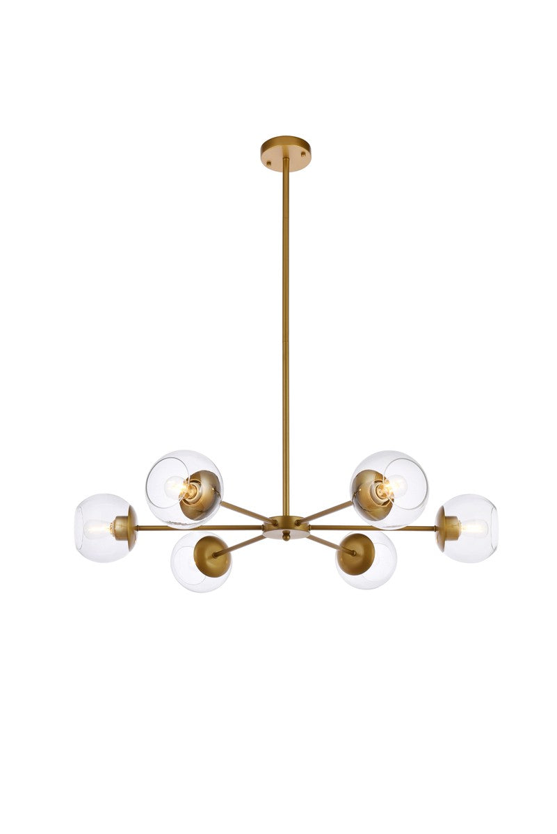 Elegant Lighting Six Light Pendant