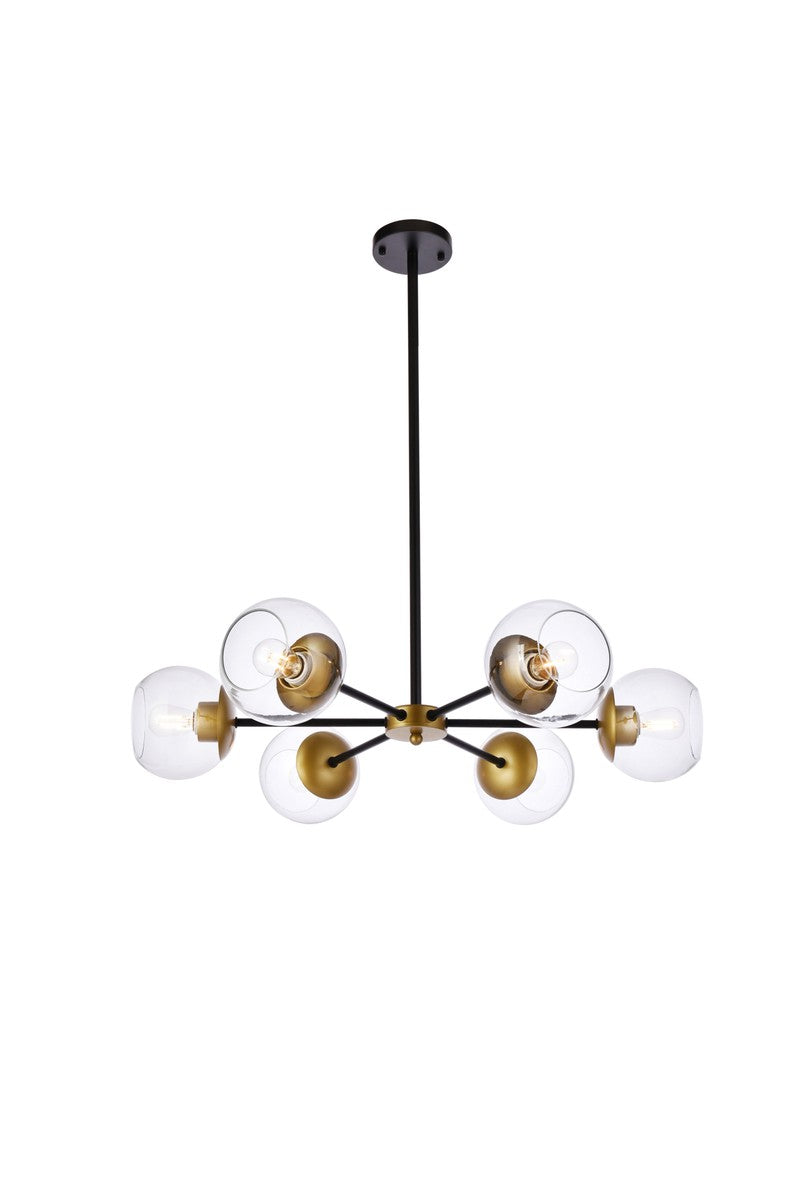 Elegant Lighting Six Light Pendant