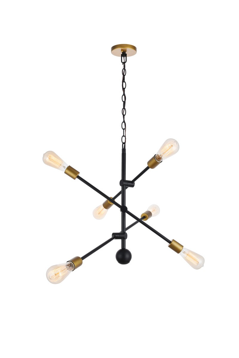 Elegant Lighting Six Light Pendant