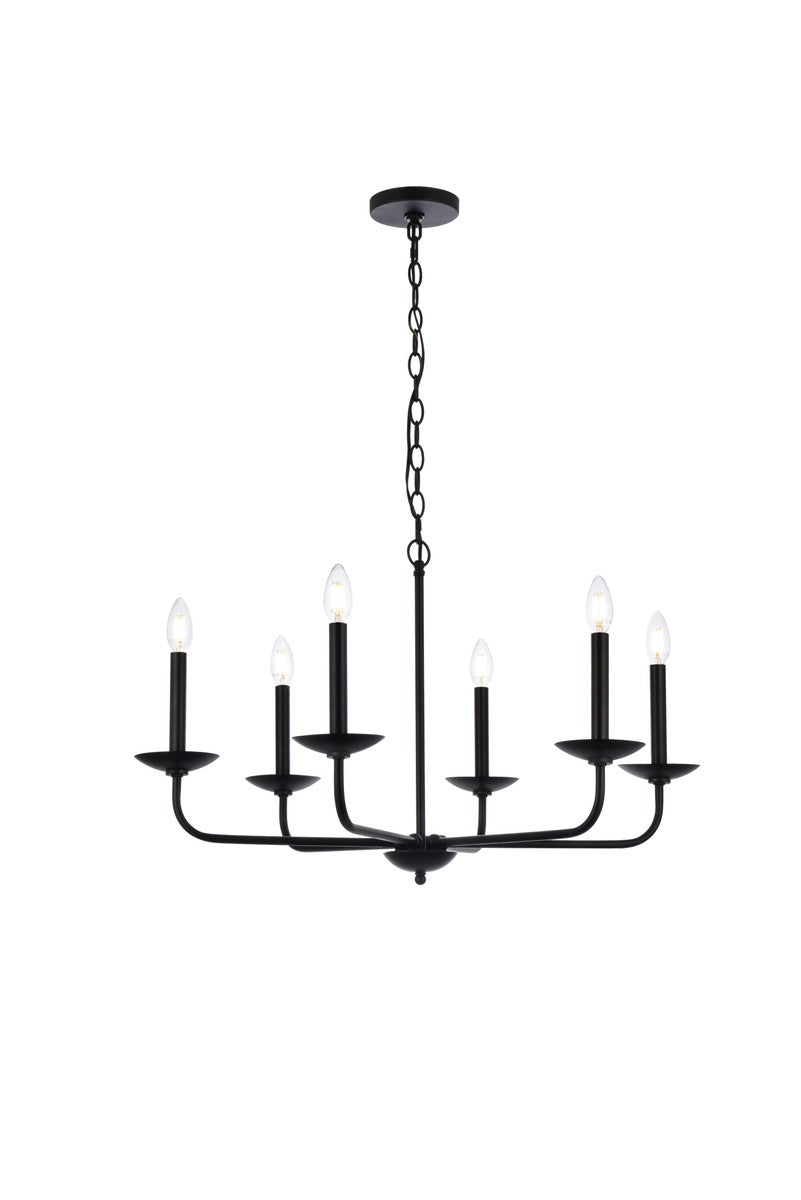 Elegant Lighting Six Light Pendant