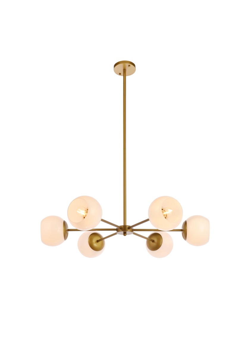 Elegant Lighting Six Light Pendant