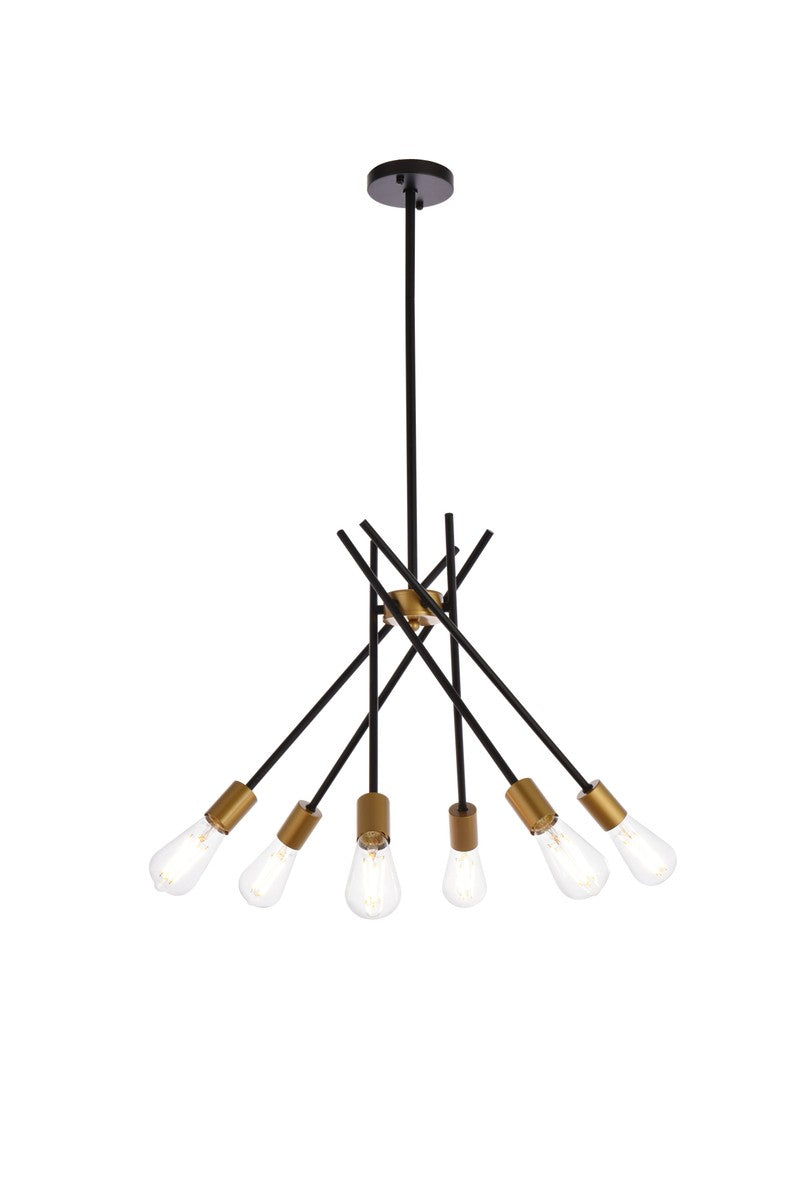 Elegant Lighting Six Light Pendant