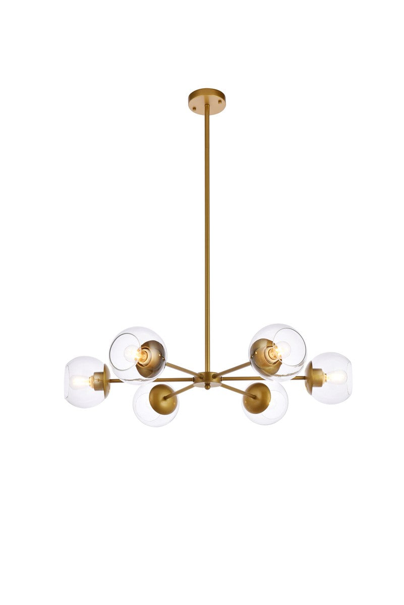 Elegant Lighting Six Light Pendant